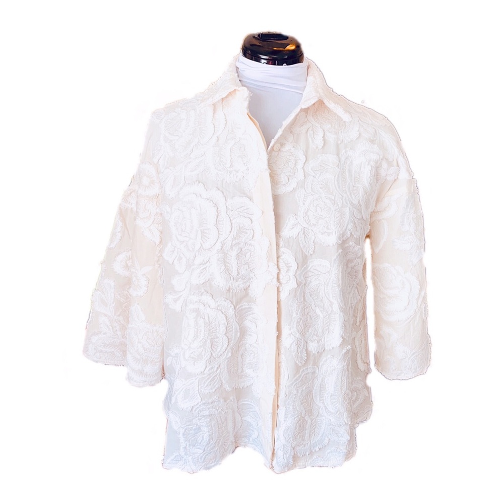 Current Air LA Cotton Embroidered Jacket